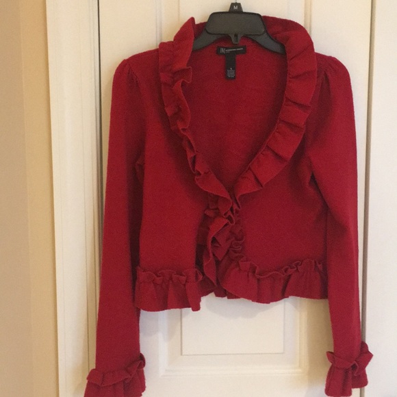 ❤️Red INC size small sweater/jacket❤️ - Picture 1 of 6